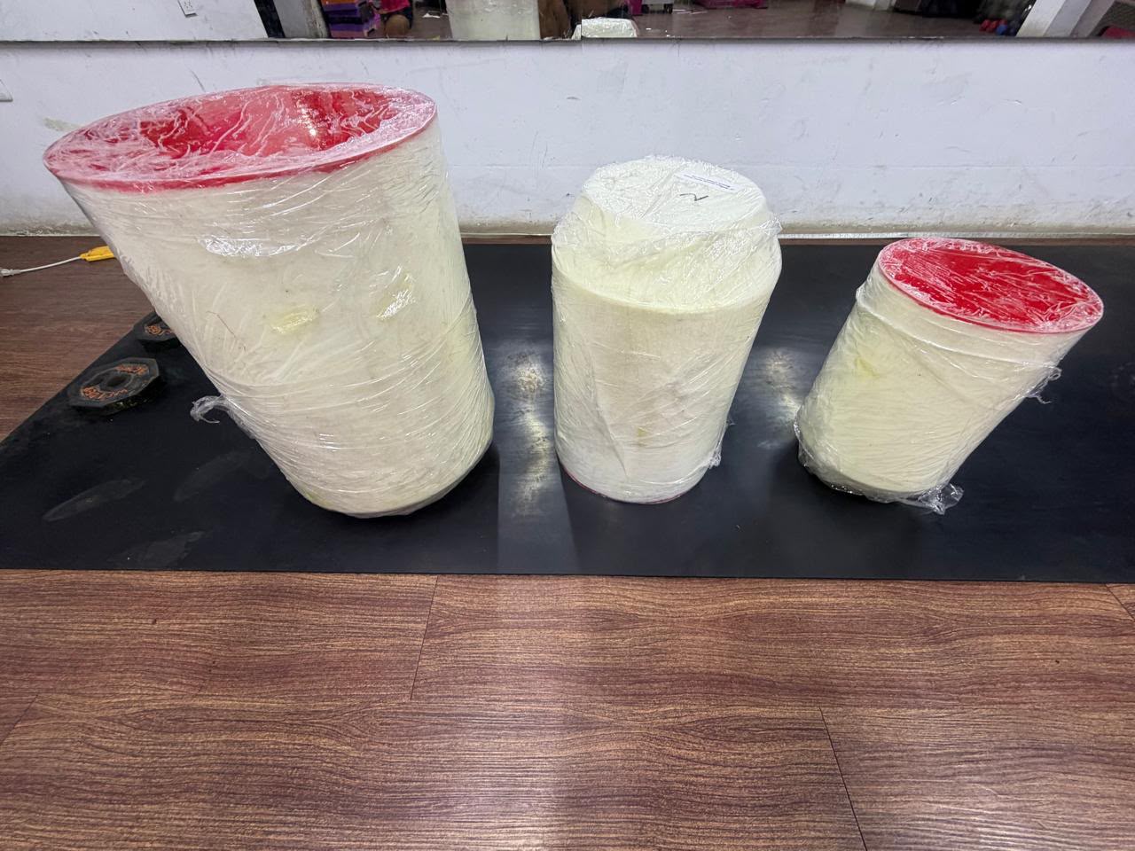 Foam pigs — limpiadores de espuma — de distintos tamaños, listos para despacho